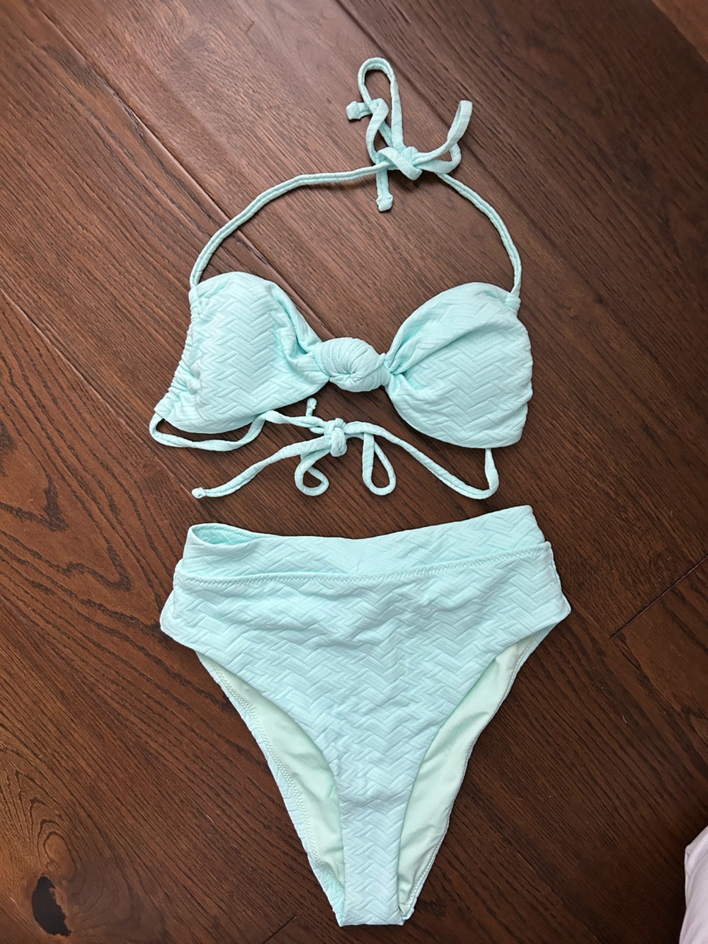 aerie high hip Bikini Set (never worn)